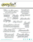 Honey Bee Stamps - Clear Stamps - Tag You're It: Luxury-ScrapbookPal