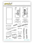 Honey Bee Stamps - Clear Stamps - Ticket To Ride-ScrapbookPal