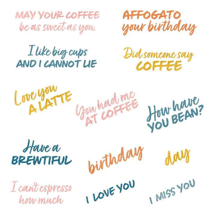 Honey Bee Stamps - Clear Stamps - You Had Me At Coffee-ScrapbookPal