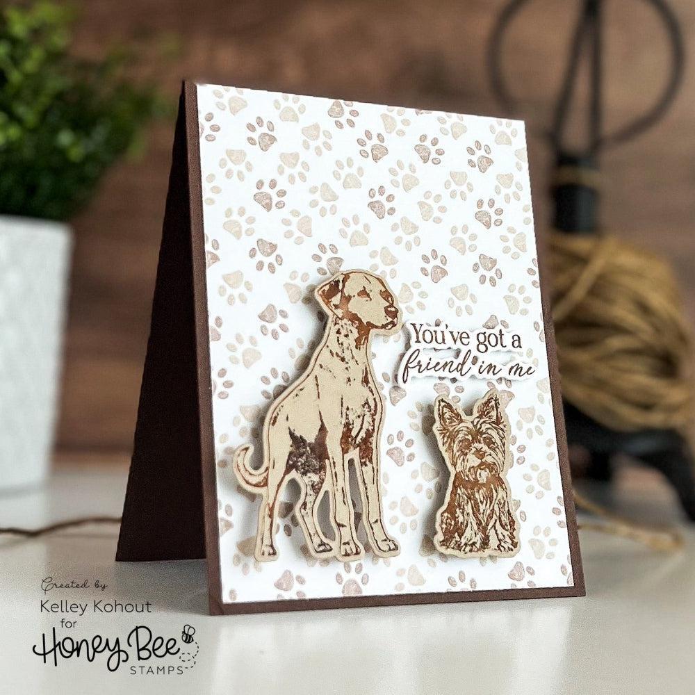 Honey Bee Stamps - Clear Stamps - You've Got A Friend-ScrapbookPal
