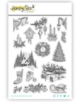 Honey Bee Stamps - Cling Stamps - Gallery Wall: Holiday-ScrapbookPal