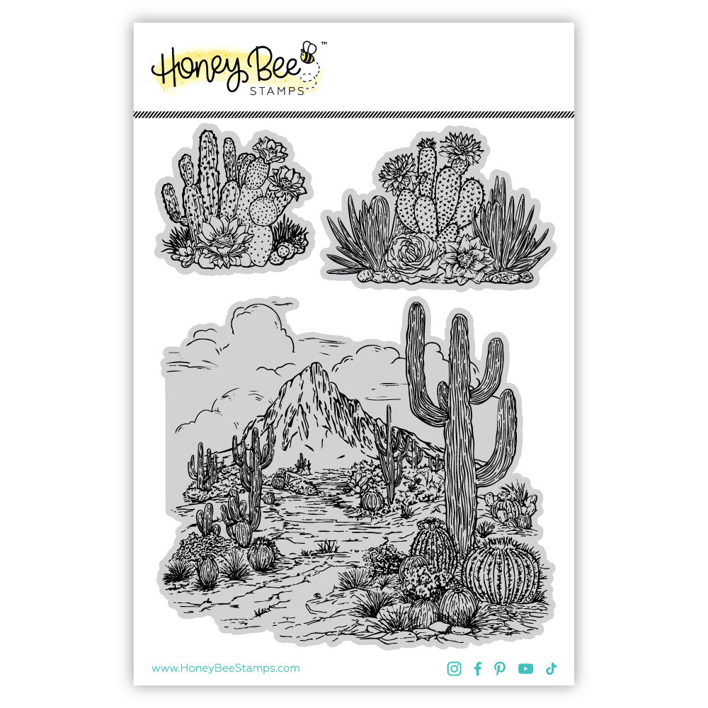 Honey Bee Stamps - Cling Stamps - Out West-ScrapbookPal