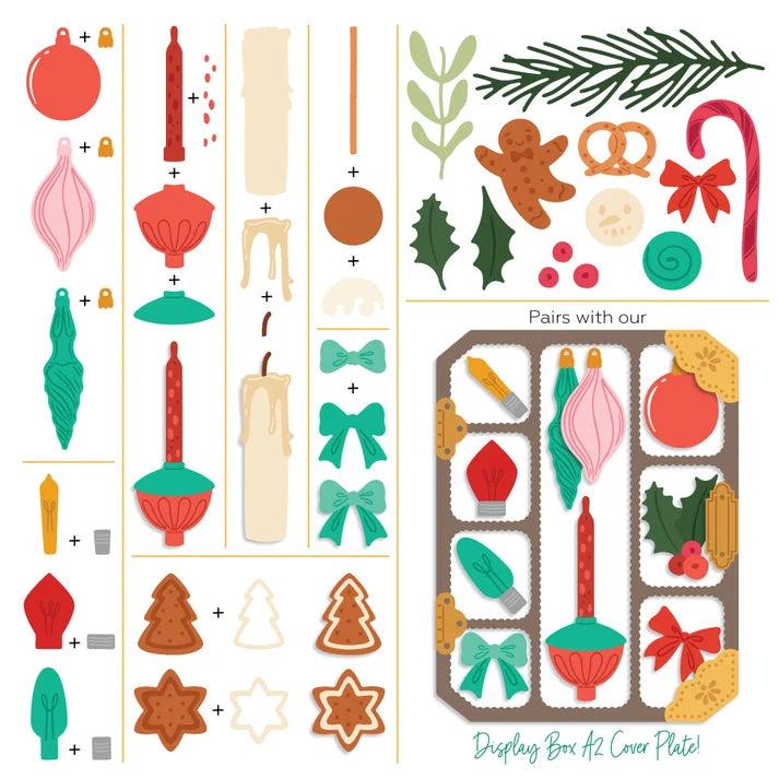 Honey Bee Stamps - Display Box - Holiday Add-On - Honey Cuts Stand-Alone Dies-ScrapbookPal