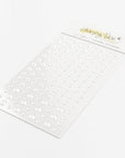 Honey Bee Stamps - Enamel Stickers - Crystal Glimmer-ScrapbookPal