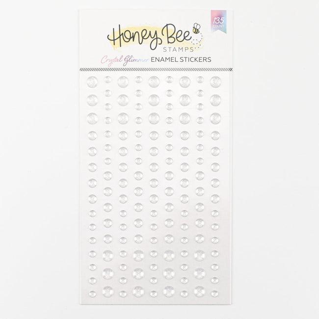 Honey Bee Stamps - Enamel Stickers - Crystal Glimmer-ScrapbookPal