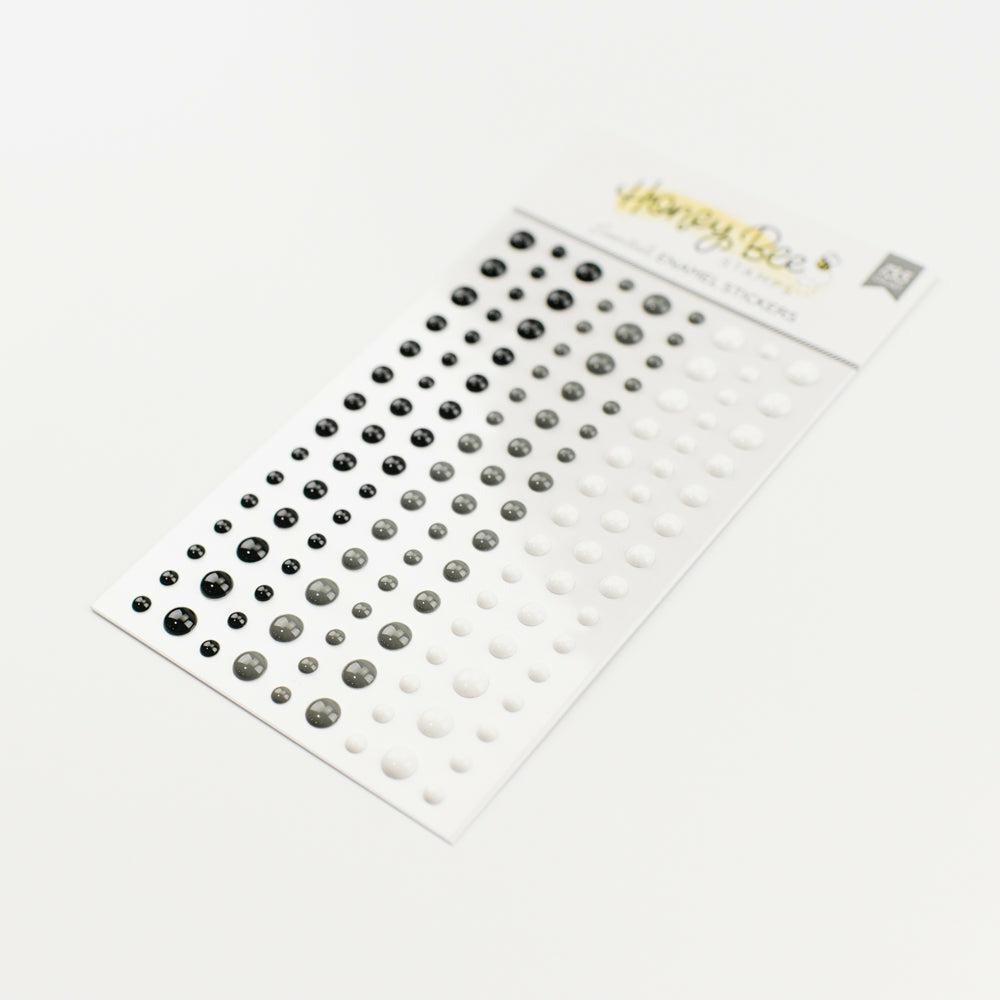 Honey Bee Stamps - Enamel Stickers - Essentials-ScrapbookPal