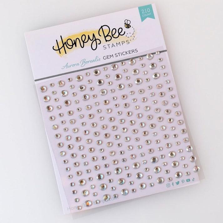 Honey Bee Stamps - Gem Stickers - Aurora Borealis-ScrapbookPal