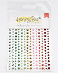 Honey Bee Stamps - Gem Stickers - Holiday Wishes-ScrapbookPal