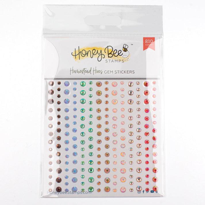 Honey Bee Stamps - Gem Stickers - Homestead Hues-ScrapbookPal