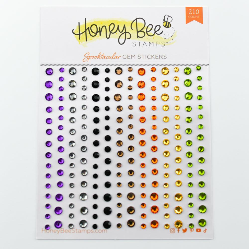 Honey Bee Stamps - Gem Stickers - Spooktacular-ScrapbookPal