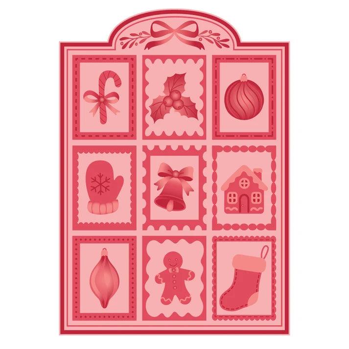 Honey Bee Stamps - Holiday Keepsakes - 3D Embossing Folder-ScrapbookPal