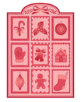 Honey Bee Stamps - Holiday Keepsakes - 3D Embossing Folder-ScrapbookPal