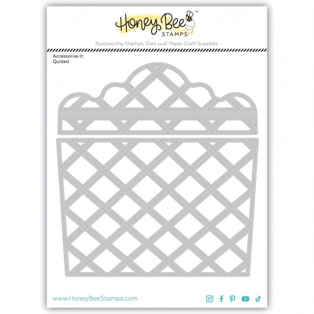 Honey Bee Stamps - Honey Cuts - Accessorize It: Quilted-ScrapbookPal