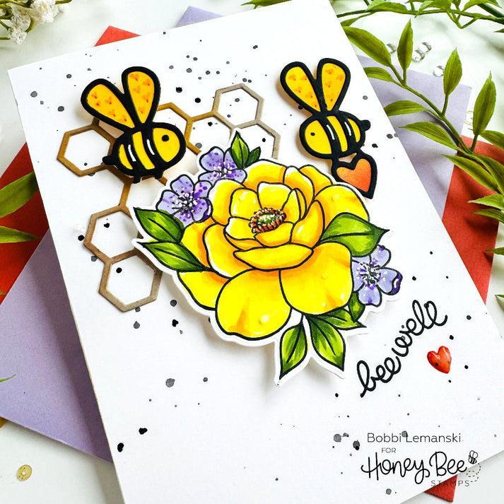 Honey Bee Stamps - Honey Cuts - Bee Well-ScrapbookPal