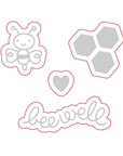 Honey Bee Stamps - Honey Cuts - Bee Well-ScrapbookPal