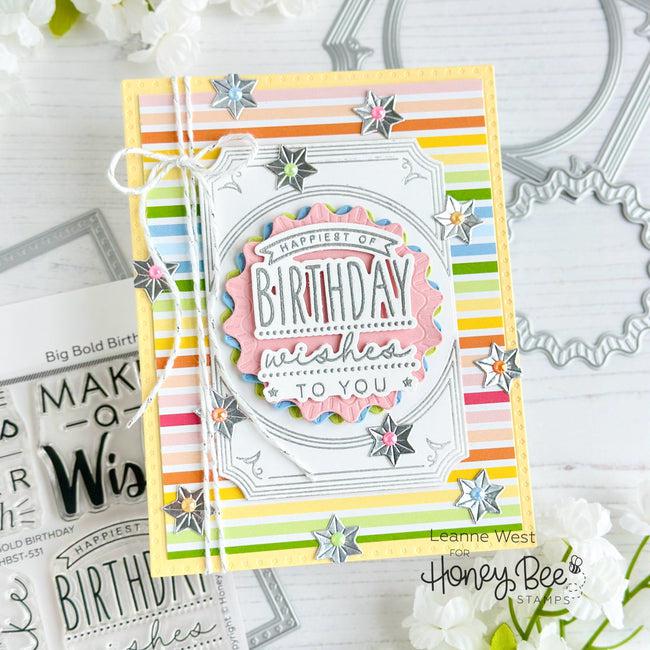 Honey Bee Stamps - Honey Cuts - Big Bold Birthday-ScrapbookPal