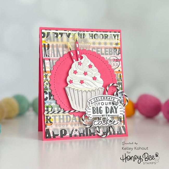 Honey Bee Stamps - Honey Cuts - Big Bold Birthday-ScrapbookPal