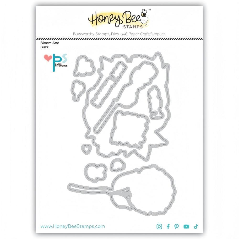 Honey Bee Stamps - Honey Cuts - Bloom And Buzz-ScrapbookPal