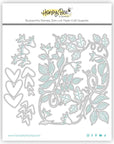 Honey Bee Stamps - Honey Cuts - Bold Background: Vines of Love-ScrapbookPal