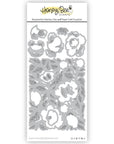 Honey Bee Stamps - Honey Cuts - Bold Backgrounds: Vintage Roses-ScrapbookPal
