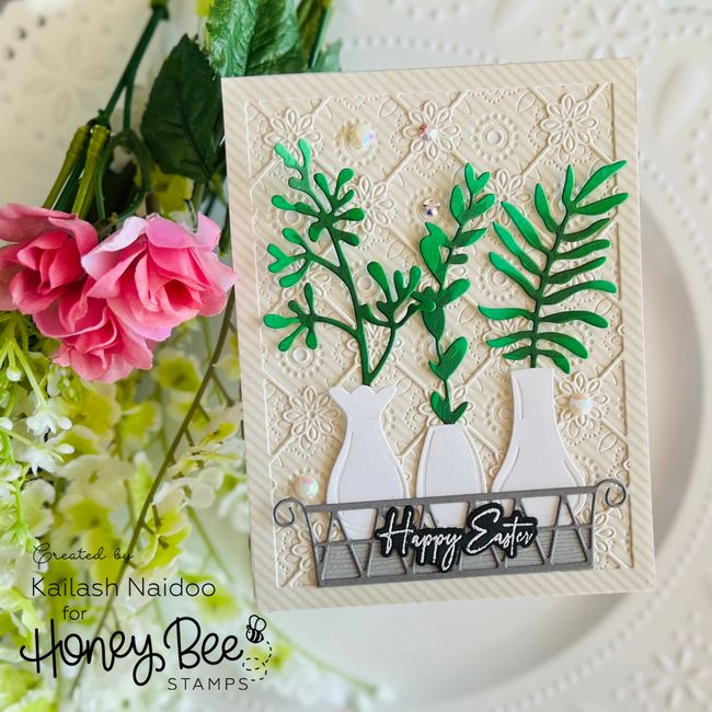 Honey Bee Stamps - Honey Cuts - Bud Vases-ScrapbookPal