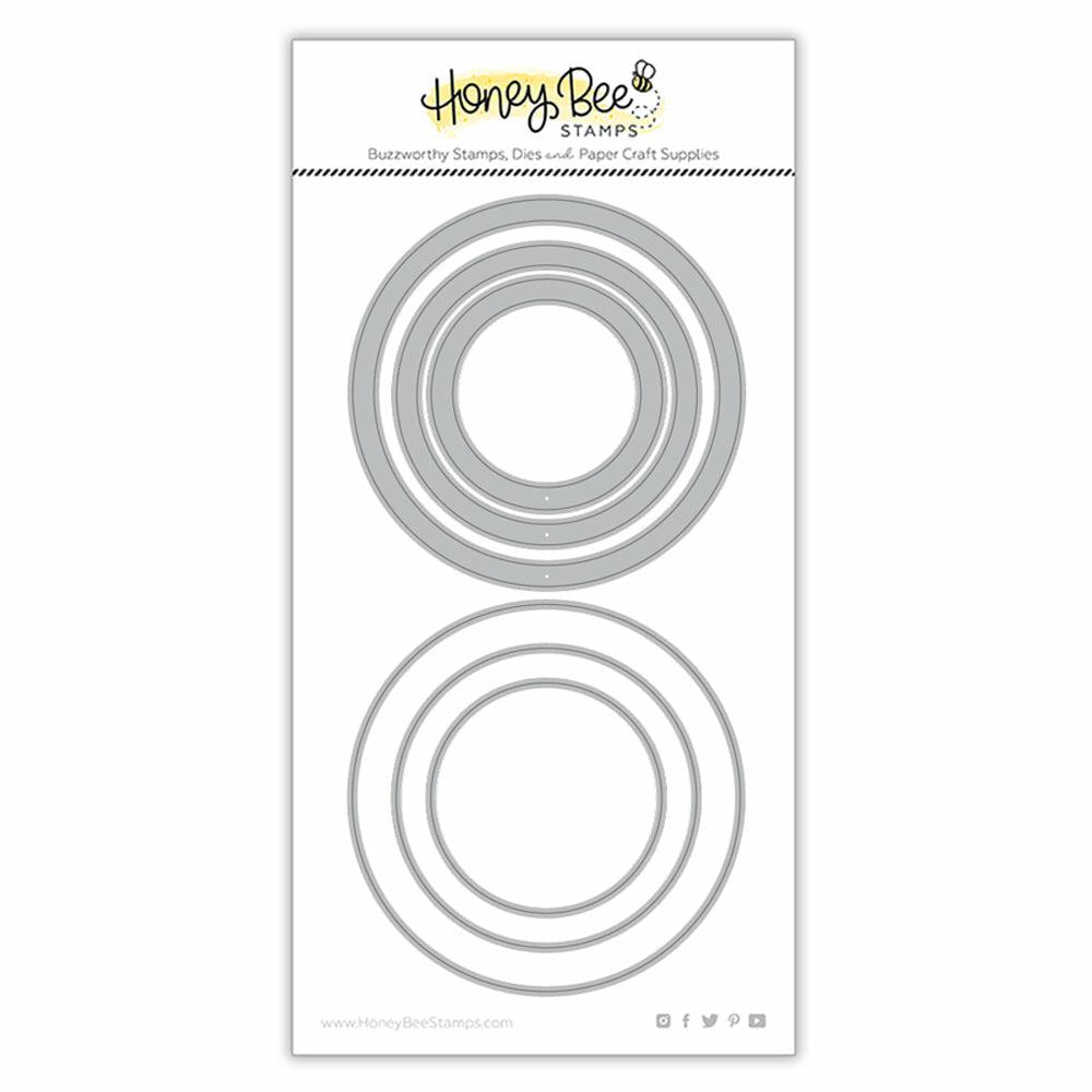 Honey Bee Stamps - Honey Cuts - Circlescapes Shaker Frames-ScrapbookPal