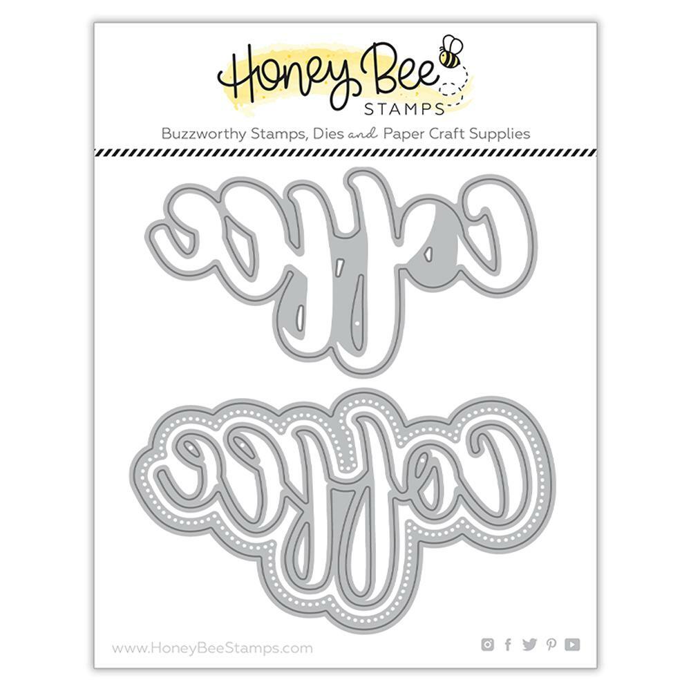 Honey Bee Stamps - Honey Cuts - Coffee-ScrapbookPal