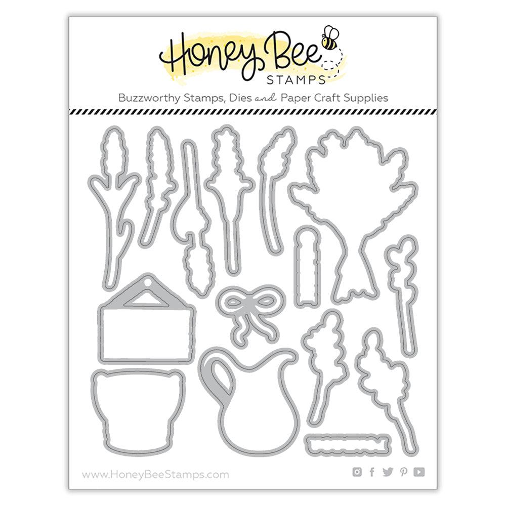 Honey Bee Stamps - Honey Cuts - Country Lavender-ScrapbookPal