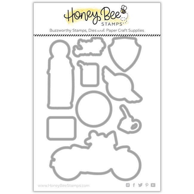 Honey Bee Stamps - Honey Cuts - Dad&#39;s Garage-ScrapbookPal