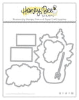 Honey Bee Stamps - Honey Cuts - Floral Vase-ScrapbookPal