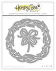 Honey Bee Stamps - Honey Cuts - Grapevine Wreath-ScrapbookPal