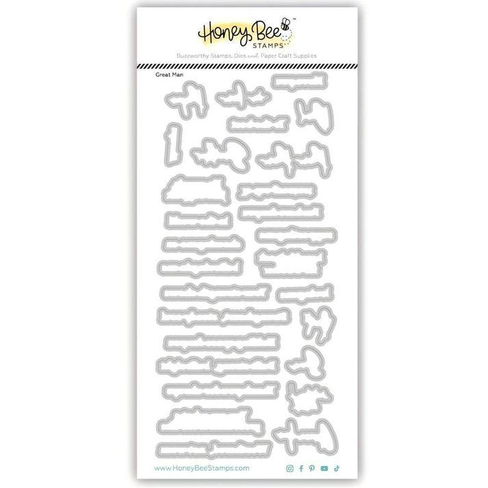 Honey Bee Stamps - Honey Cuts - Great Man-ScrapbookPal
