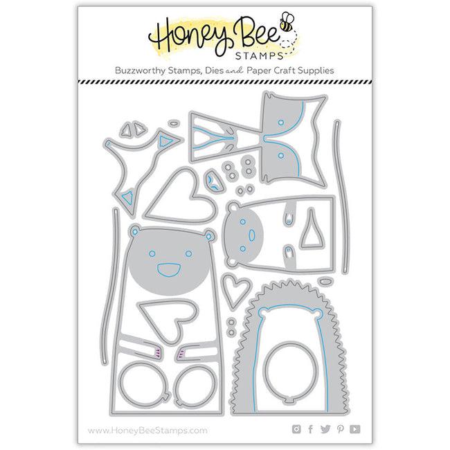 Honey Bee Stamps - Honey Cuts - Heart Hugs-ScrapbookPal