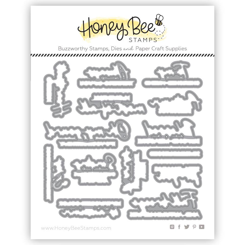 Honey Bee Stamps - Honey Cuts - Heartfelt Hello-ScrapbookPal