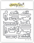 Honey Bee Stamps - Honey Cuts - Heartfelt Hello-ScrapbookPal