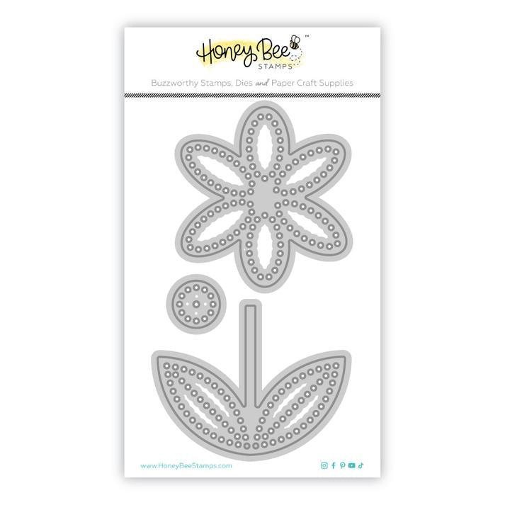 Honey Bee Stamps - Honey Cuts - In Stitches: Daisy-ScrapbookPal