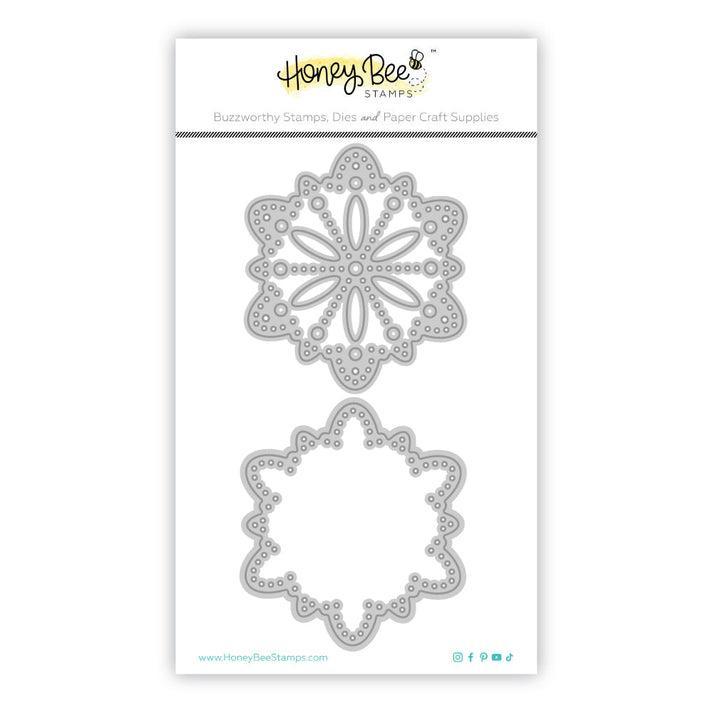 Honey Bee Stamps - Honey Cuts - In Stitches: Snowflake-ScrapbookPal