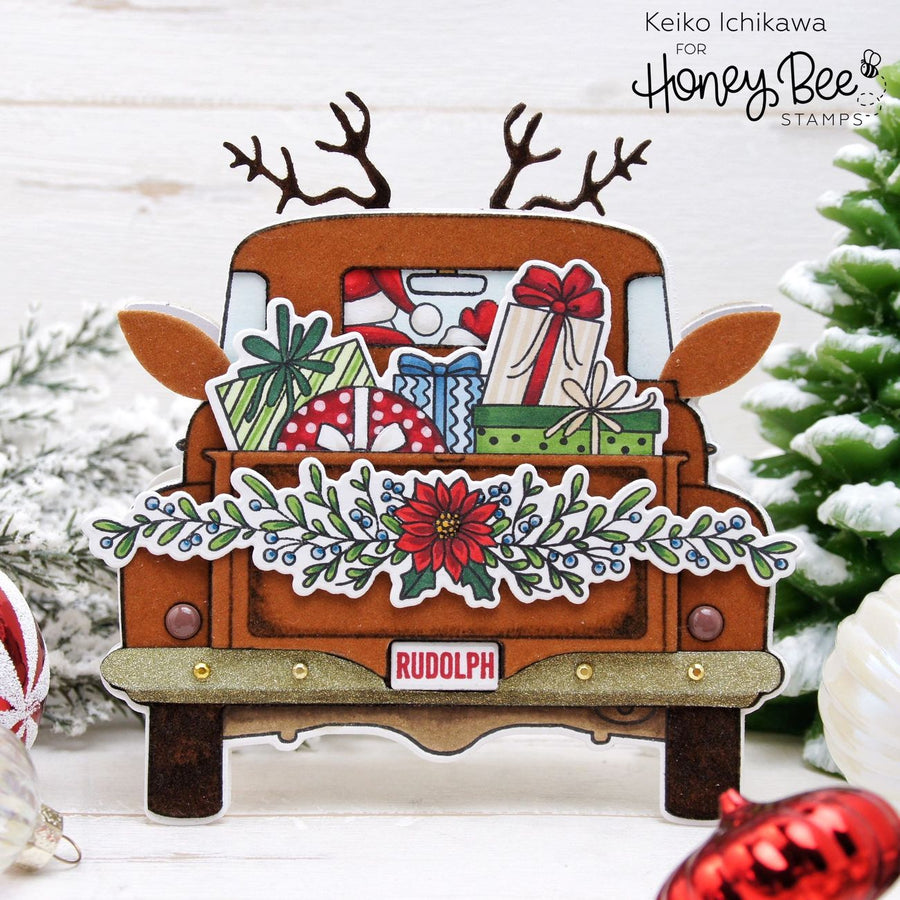 Honey Bee Stamps - Honey Cuts - Loads Of Holiday Cheer-ScrapbookPal