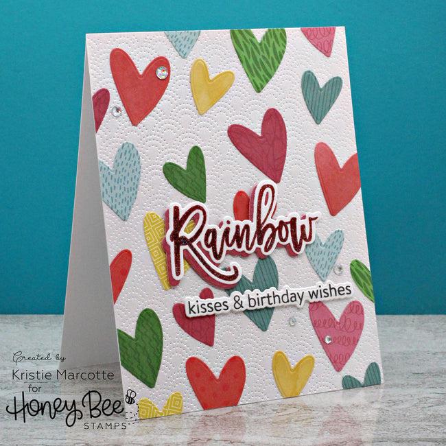 Honey Bee Stamps - Honey Cuts - Look For The Rainbow-ScrapbookPal