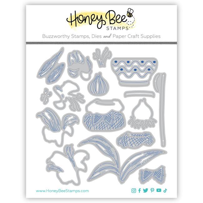 Honey Bee Stamps - Honey Cuts - Lovely Layers: Amaryllis-ScrapbookPal