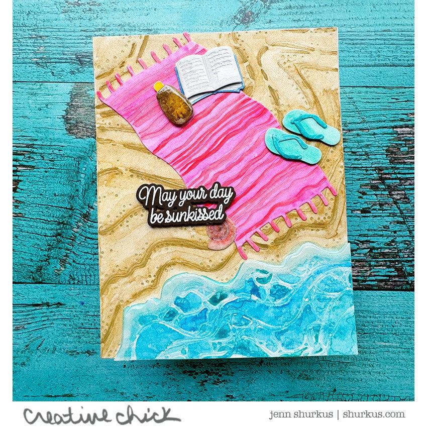 Honey Bee Stamps - Honey Cuts - Lovely Layers: At The Beach-ScrapbookPal