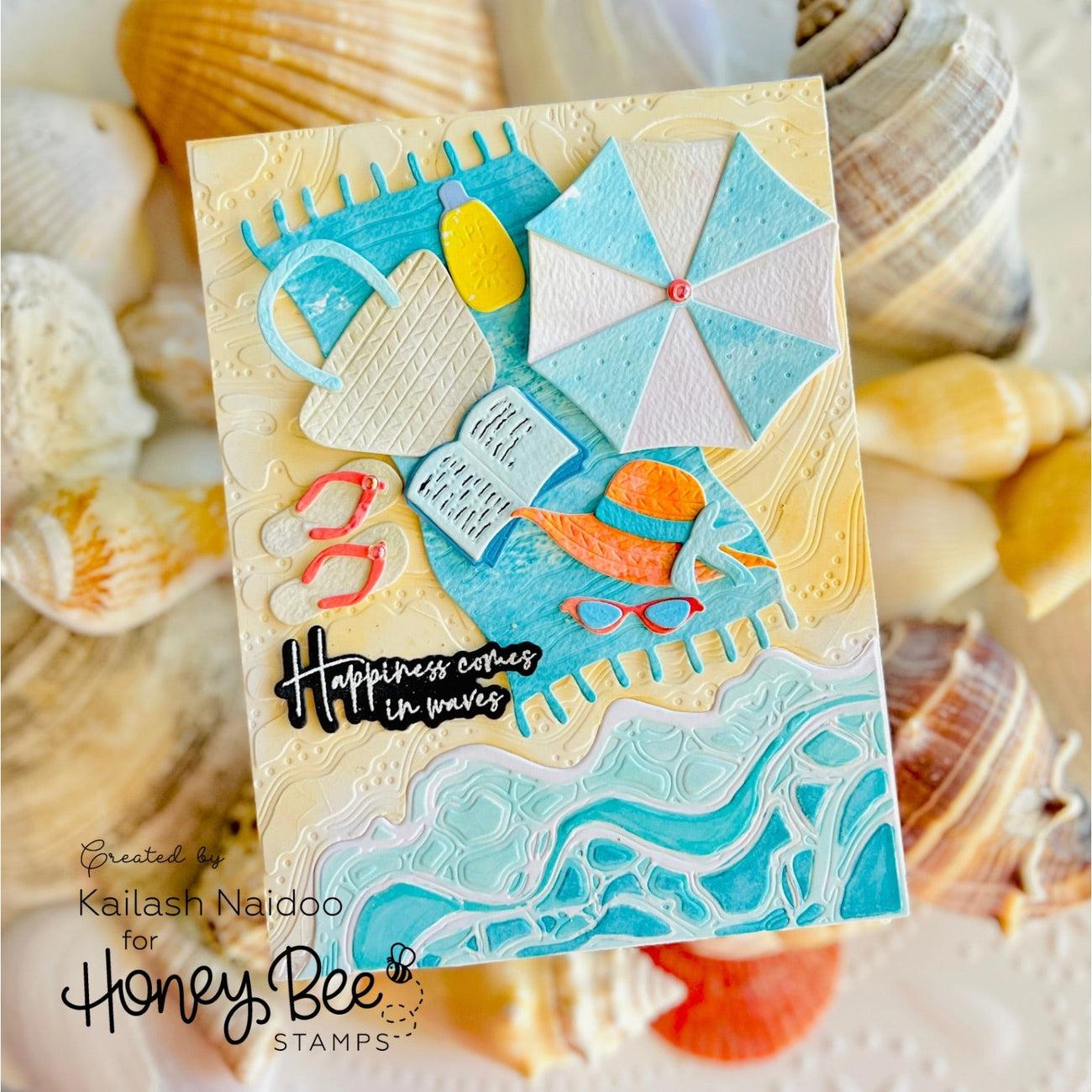 Honey Bee Stamps - Honey Cuts - Lovely Layers: At The Beach-ScrapbookPal