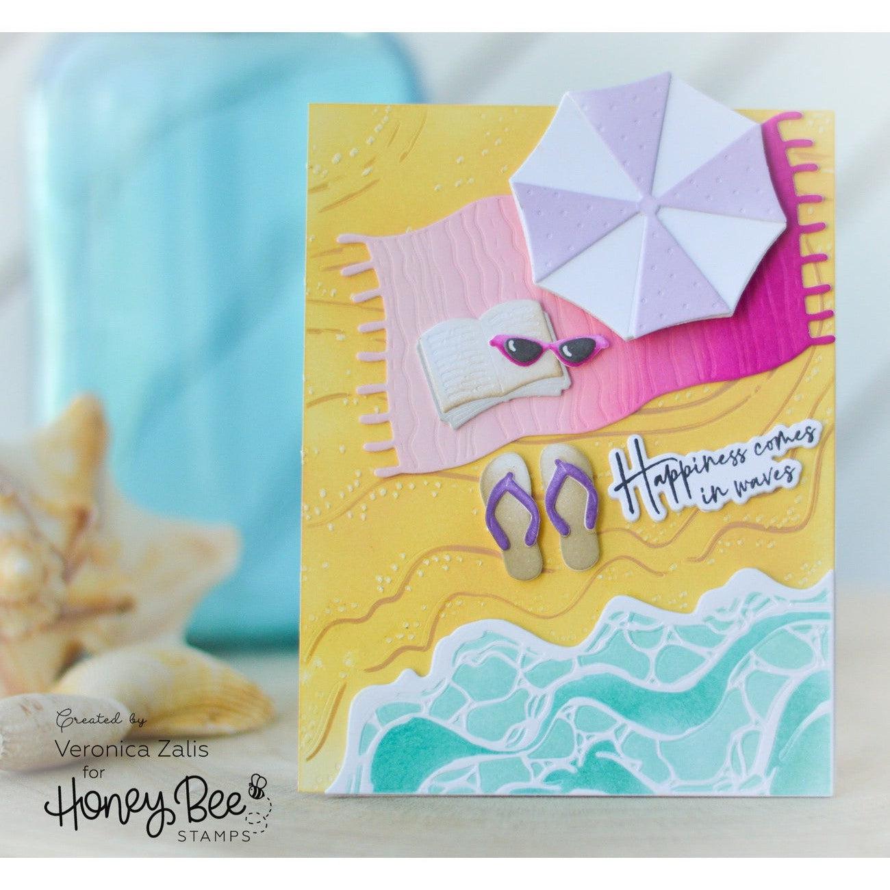 Honey Bee Stamps - Honey Cuts - Lovely Layers: At The Beach-ScrapbookPal