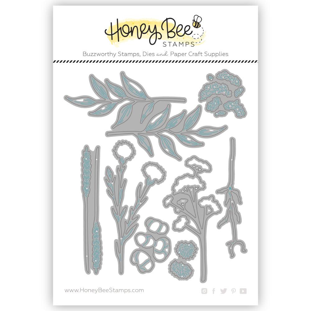 Honey Bee Stamps - Honey Cuts - Lovely Layers: Autumn Bouquet-ScrapbookPal