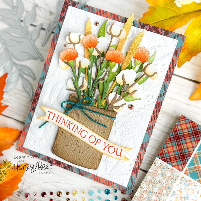 Honey Bee Stamps - Honey Cuts - Lovely Layers: Autumn Bouquet-ScrapbookPal