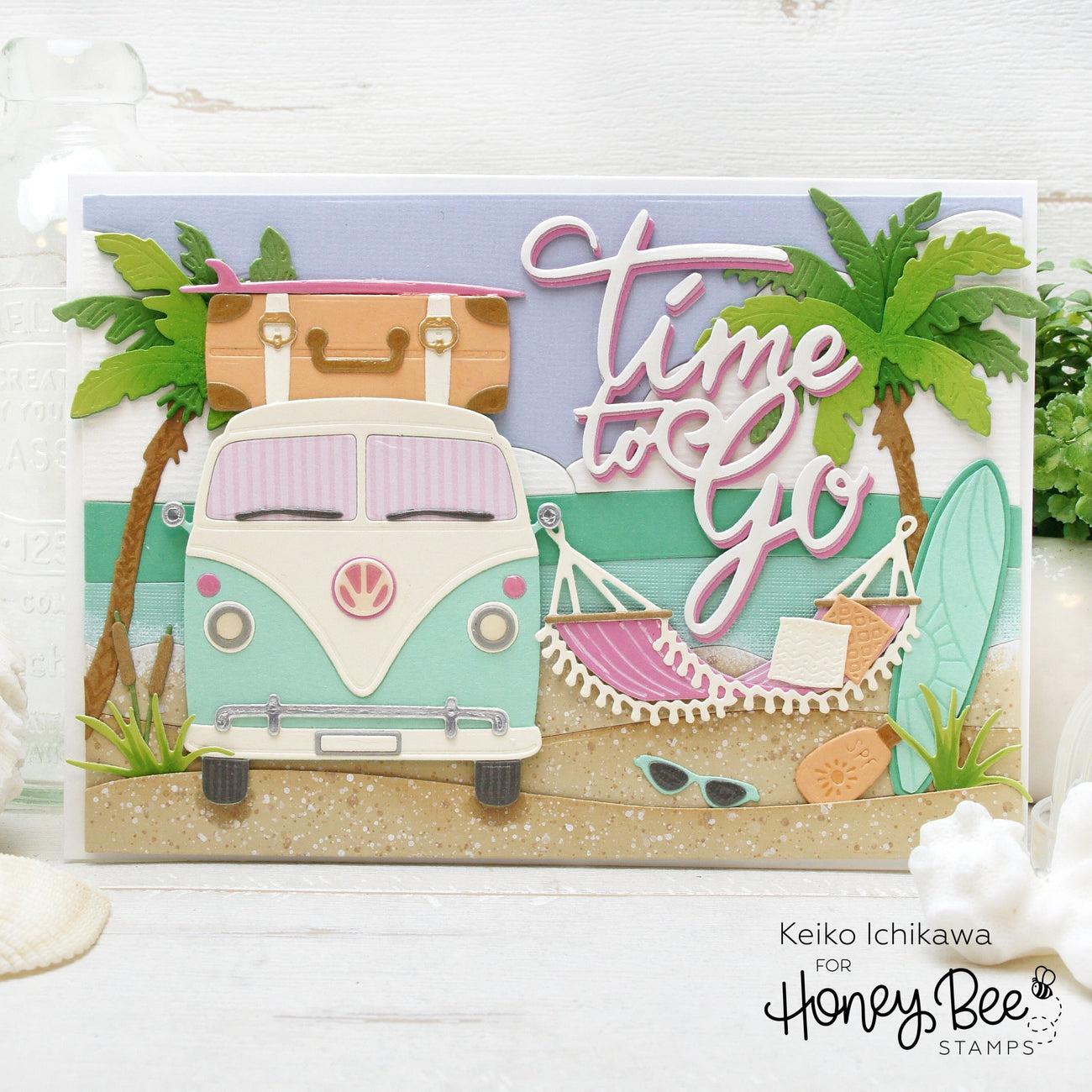 Honey Bee Stamps - Honey Cuts - Lovely Layers: Beach Bound-ScrapbookPal