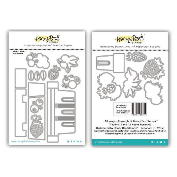 Honey Bee Stamps - Honey Cuts - Lovely Layers: Berry Basket-ScrapbookPal
