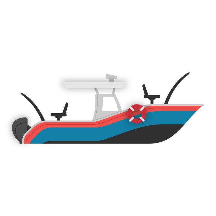 Honey Bee Stamps - Honey Cuts - Lovely Layers Boat-ScrapbookPal