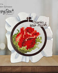 Honey Bee Stamps - Honey Cuts - Lovely Layers: Circle Embroidery Hoop-ScrapbookPal