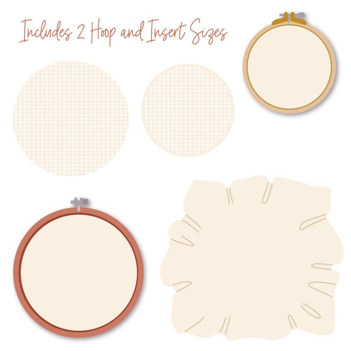 Honey Bee Stamps - Honey Cuts - Lovely Layers: Circle Embroidery Hoop-ScrapbookPal